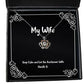 motivational wife crown pendant necklace keep calm and let the auctioneer wife handle present for wife fun gifts from husband hanukkah gifts kwanzaa gifts new