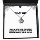inspire wife theres no better feeling than knowing someone loves you completely but what holiday crown pendant necklace for wife