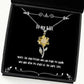 joke wife sunflower pendant necklace youre the only person who can make me laugh present for wife funny gifts from husband birthday gifts for her birthday gifts for him unique birthday gifts