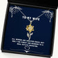 inspire wife all women are created equal but only the finest are married to a real holiday sunflower pendant necklace for wife
