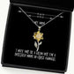 i may not be a hero but im a butcher mom so close enough sunflower pendant necklace mom sarcastic gifts for mom