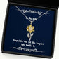 nice wife sunflower pendant necklace keep calm and let the surgeon wife handle it present for wife cool from husband