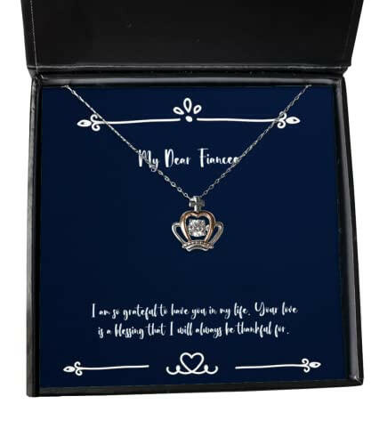 useful fiancee gifts i am so grateful to have you in my life your love is a unique birthday crown pendant necklace from gift ideas for her gift ideas for him gift ideas for gift ideas for
