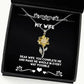 brilliant wife dear wife you complete me and make me whole in every way epic sunflower pendant necklace for wife from husband