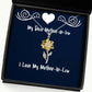 i love my mother in law sunflower pendant necklace mother in law fun gifts for mother in law