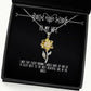 joke wife gifts i wish that every morning i would wake up and go to sleep cheap holiday sunflower pendant necklace from wife funny jewelry funny gifts funny gift ideas unique jewelry unique