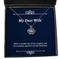 heres to another year of love laughter and the crown pendant necklace wife present from husband useful jewelry for wife wedding gift wedding present st nd