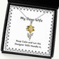 unique wife gifts keep calm and let the designer wife handle it cheap holiday sunflower pendant necklace from wife