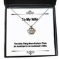 sarcastic wife the only thing more badass than an assistant is an assistant inspirational holiday crown pendant necklace from wife