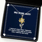 i wish we could dance through life hand in hand with me as your king wife sunflower pendant necklace unique wife jewelry for wife