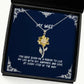 you have given me a reason to live my life with joy sunflower pendant necklace wife present from husband inspirational jewelry for wife