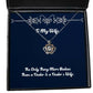 fun wife crown pendant necklace the only thing more badass than a dealer is a dealers wife sarcasm for wife holiday