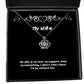 best wife gifts my wife is my rock my support and my everything i dont nice birthday crown pendant necklace from wife