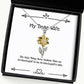 sarcastic wife the only thing more badass than an archeologist sarcastic valentines day sunflower pendant necklace for wife
