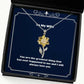 funny wife you are the greatest thing that has ever happened to me and i will always holiday sunflower pendant necklace for wife