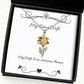 epic wife sunflower pendant necklace my wife is an awesome trainer gifts for present from husband jewelry for wife