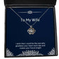 wife for wife i wish that i could be the one who gladdens your heart each funny wife crown pendant necklace jewelry from husband
