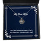 wife gifts for wife im so glad i married you because if i had to beautiful wife crown pendant necklace jewelry from husband wedding for her