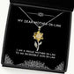 unique idea mother in law gifts i am a proud mother in law to an incredible son in best christmas sunflower pendant necklace from mom