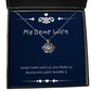 keep calm and let the medical assistant wife handle crown pendant necklace wife present from husband unique jewelry for wife