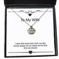 i wish that every kiss from our lips would always be as sweet as the wife crown pendant necklace inappropriate wife jewelry for wife