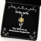 useful wife my wife is an awesome inspector unique holiday sunflower pendant necklace for