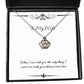 reusable wife when i am with you the only thing i want is to make your dreams come true wife crown pendant necklace from husband