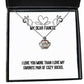 fun fiancee gifts i love you more than i love my favorite pair of cozy socks unique idea holiday crown pendant necklace from gifts from nature gifts from the heart gifts from loved ones gifts