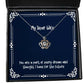 inspirational wife you are a part of every dream and thought i have for the future christmas crown pendant necklace for wife