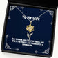 unique idea wife sunflower pendant necklace all women are created equal but only the finest are present for wife joke from husband