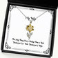 wife gifts for wife the only thing more badass than a web beautiful wife sunflower pendant necklace jewelry from husband gift ideas for him gift ideas for her gift ideas for kids gift ideas