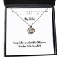 fancy wife crown pendant necklace keep calm and let the childcare worker wife for wife present from husband jewelry for wife