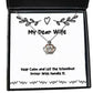 perfect wife keep calm and let the schoolbus driver wife handle it cool crown pendant necklace for wife from husband