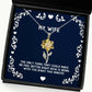 the only thing that could make me feel better right now is being wife sunflower pendant necklace unique idea wife jewelry for wife