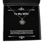 perfect wife gifts you are a beautiful poem that makes every day worth living because birthday crown pendant necklace for wife