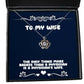 reusable wife crown pendant necklace the only thing more badass than a physician is a physicians unique for wife holiday