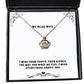 i miss your touch your kisses the way you make me feel i miss wife crown pendant necklace fun wife gifts jewelry for wife gift ideas for husband best gifts for husband unique gifts for
