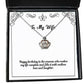 unique wife gifts happy birthday to the woman who makes my life complete and joke crown pendant necklace for wife from husband