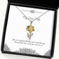 perfect wife gifts you are my finest blessing and i wish that you unique sunflower pendant necklace for wife from husband holiday present christmas birthday