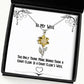 wife for wife the only thing more badass than a court clerk is a court nice wife sunflower pendant necklace jewelry from husband