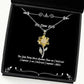 funny wife the only thing more badass than an electrical engineer is an electrical christmas sunflower pendant necklace for wife