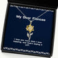 new fiancee gifts i love you more than i love napping and thats saying a new holiday sunflower pendant necklace gifts for engagement present engagement gift betrothal gift promise ring