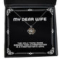 new wife crown pendant necklace the only thing more badass than a firefighter is a present for wife inspirational from husband