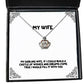 cute wife my darling wife if i could build a castle of wishes and dreams come fancy crown pendant necklace for wife from husband