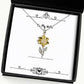 inspire wife gifts youre the best thing to happen to me i love every second we wife sunflower pendant necklace from husband wedding from husband birthday gifts from husband