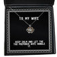 motivational wife crown pendant necklace keep calm and let the tax gifts for wife present from husband jewelry for wife