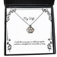 i wish that every day we will spent together would be as beautiful crown pendant necklace wife present from husband new jewelry for wife