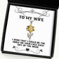 inspire wife sunflower pendant necklace i wish that i could be the smile on your face reusable gifts for wife jokewifegift gag gift for wife funny gift for wife humorous gift for