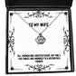inappropriate wife crown pendant necklace all women are created equal but only the finest are present for wife funny from husband