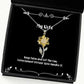 unique wife keep calm and let the law enforcement officer wife handle it brilliant sunflower pendant necklace for wife from husband